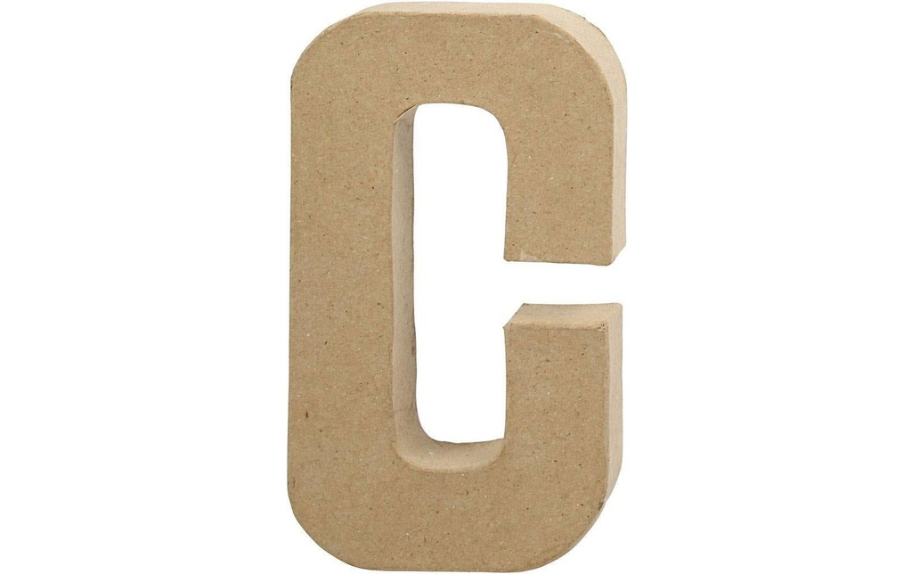 Creativ Company Lettre en carton C 20.5 cm