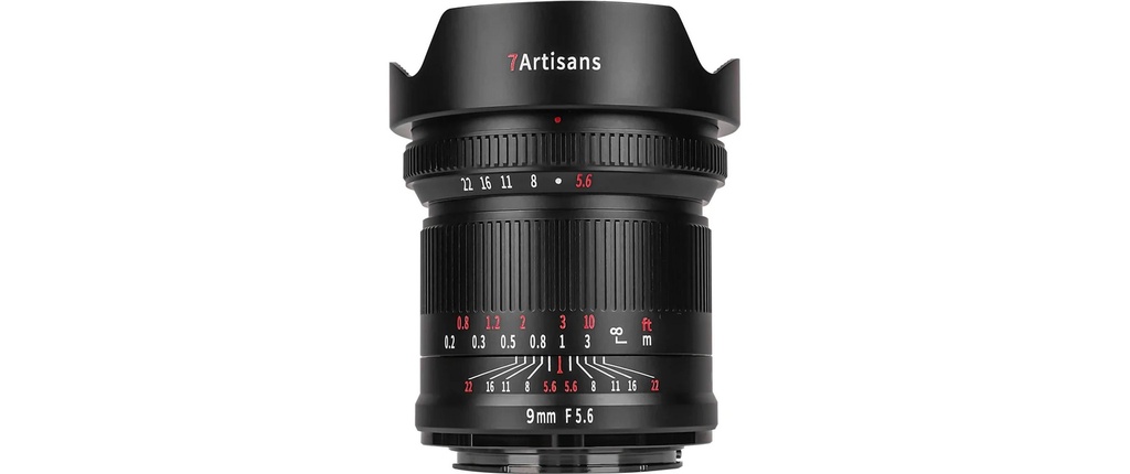 7Artisans Longueur focale fixe 9mm F/5.6 – L-Mount
