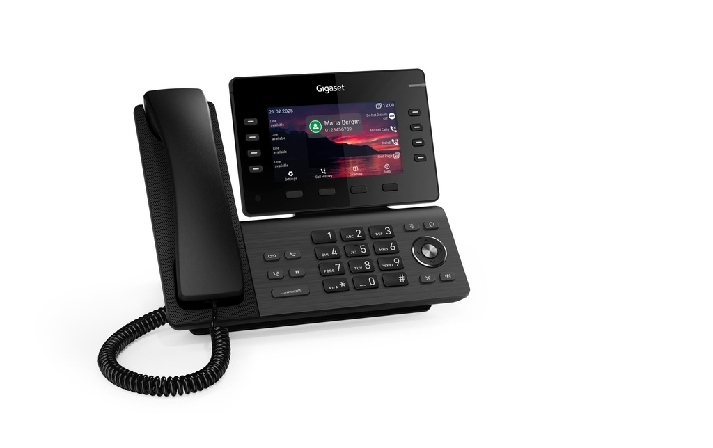 Gigaset Pro Téléphone de bureau P825 IP PRO Noir
