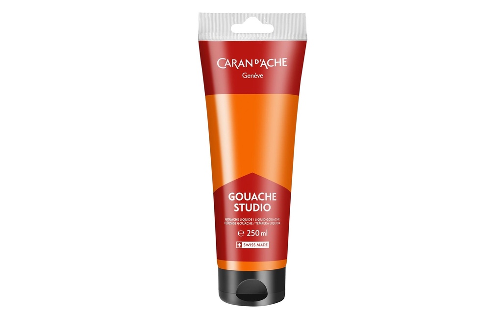 CARAN D'ACHE Gouache Studio orange fluo (250 pces)