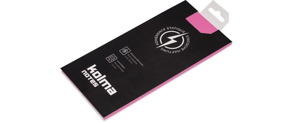 Kolma NOTES 99 x 210 mm Rose, 100 feuilles