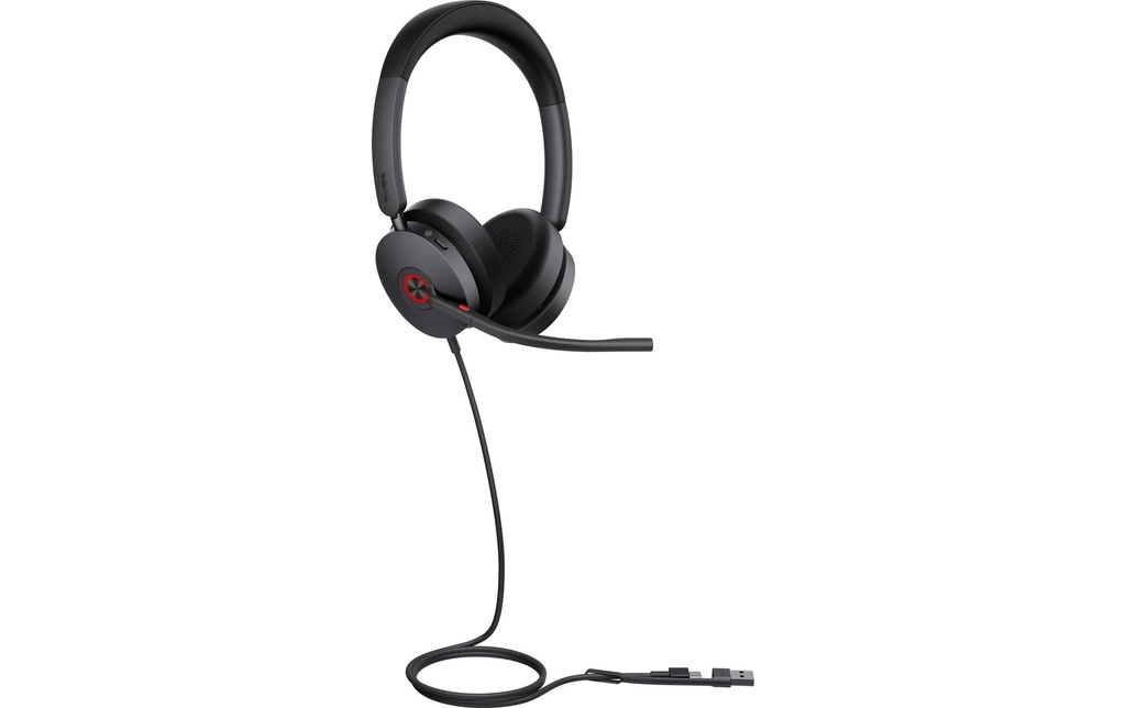 Yealink Casque avec micro UH48 Dual Teams USB-C/A Filaire