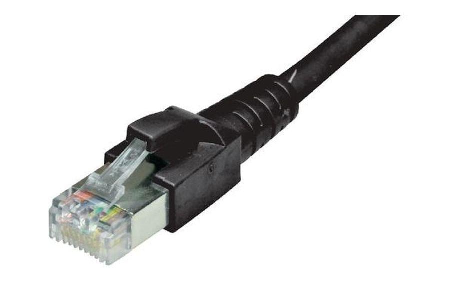 Dätwyler IT Infra Câble patch RJ-45 - RJ-45, Cat 6A, S/FTP, 15 m, Noir