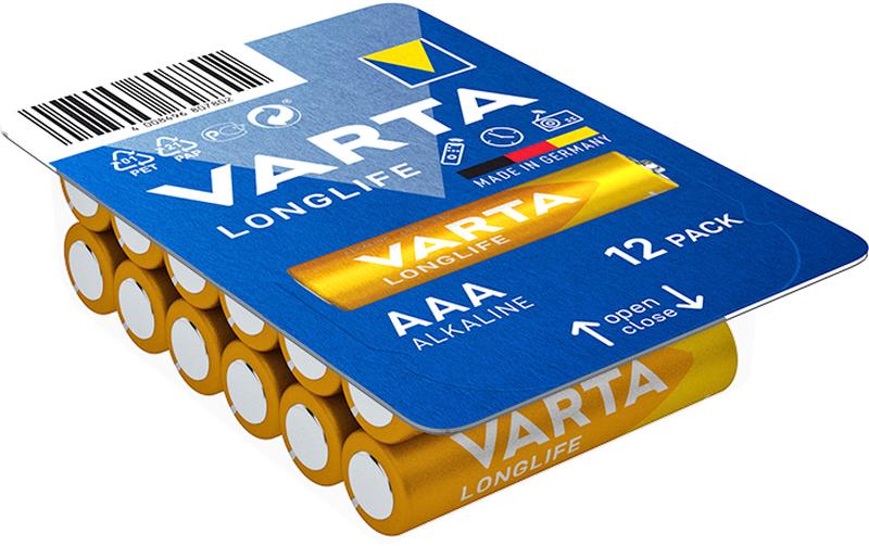 Varta Pile Longlife AAA , 12 Pièce/s