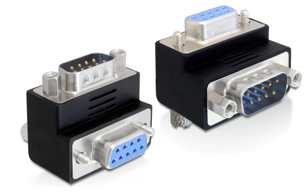Delock Adaptateur d’angle DB9 RS-232, 270°