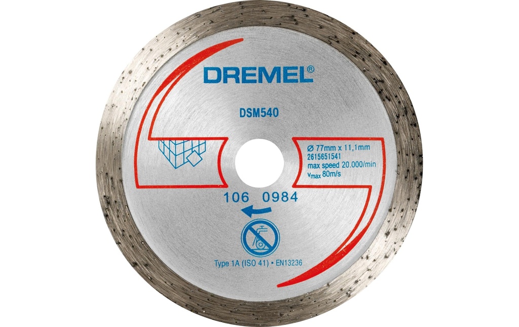 Dremel Disque à trancher DSM540 Diamant, Ø 77 mm
