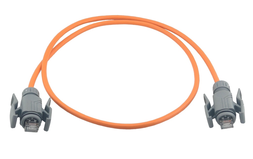 Wirewin Câble patch Outdoor RJ-45 - RJ-45 Cat 6A, S/FTP, 30 m, Orange