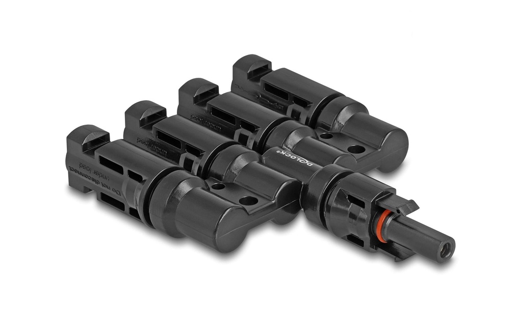 Delock Connecteurs DL4 Solar 1x femelles vers 4x mâle, IP67
