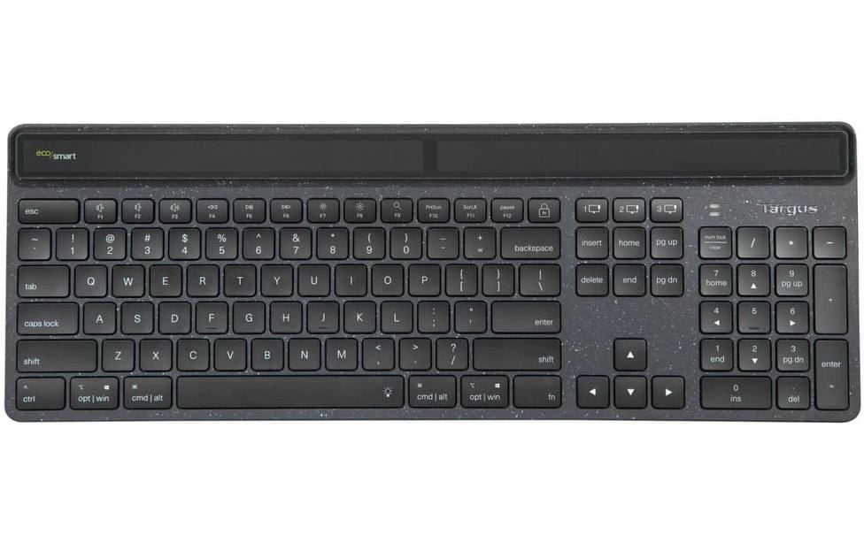 Targus Clavier Sustainable Energy Harvesting EcoSmart