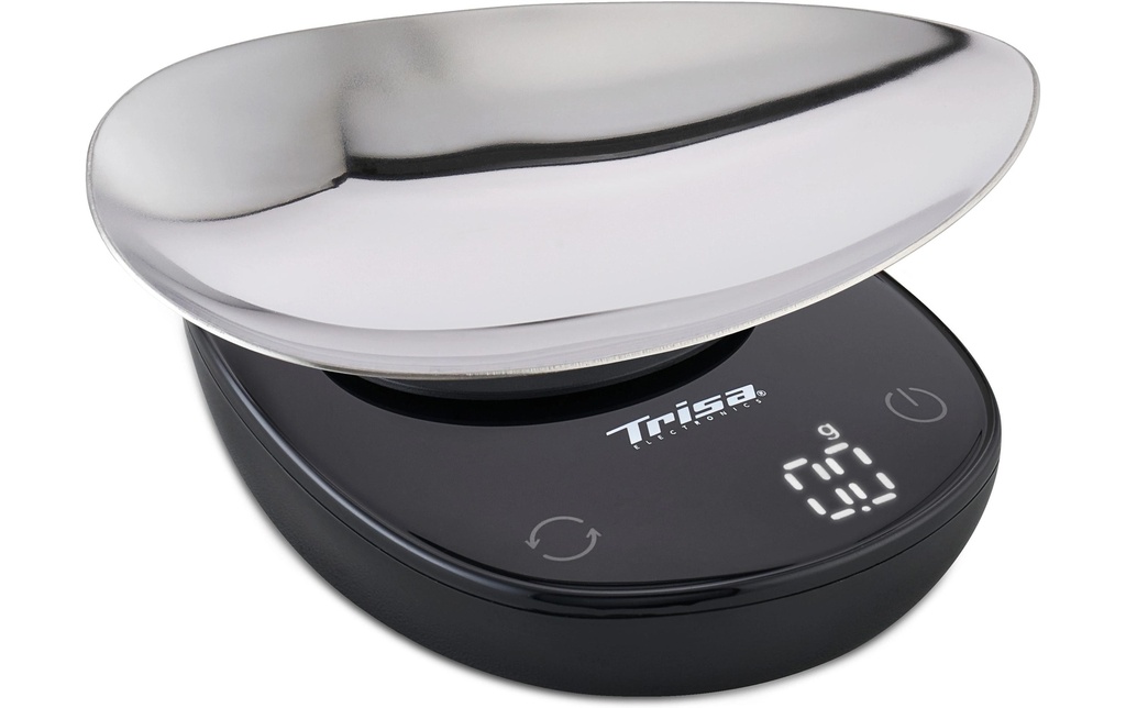 Trisa Balance de cuisine Flavour Scale Noir