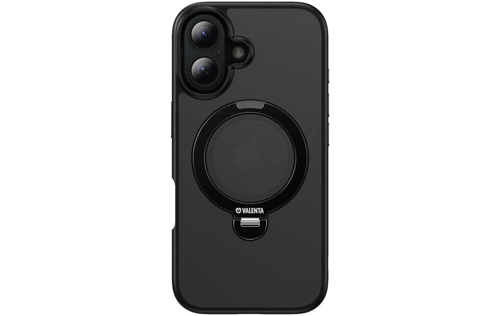Valenta Coque arrière Magsafe Frost Iphone 16 Noir