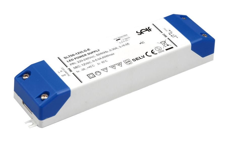 SELF Blocs d’alimentation de pilote de LED  60 W, 12 V