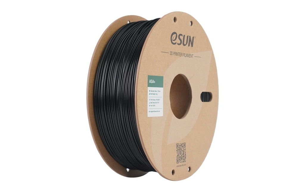 eSun Filament ASA Noir 1.75 mm 1 kg