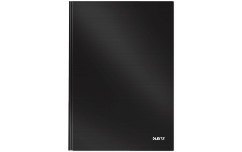 Leitz Bloc-notes Solid A4, À lignes, Noir