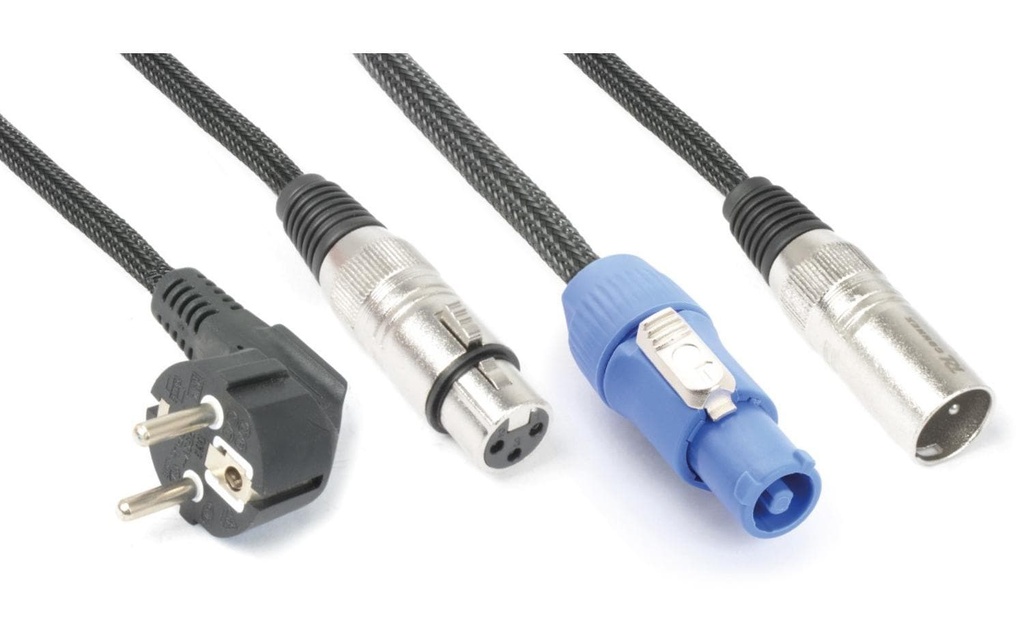 PD Connex CX03-10 XLR 3 pôles, femelle - XLR 3 pôles, mâle 10 m