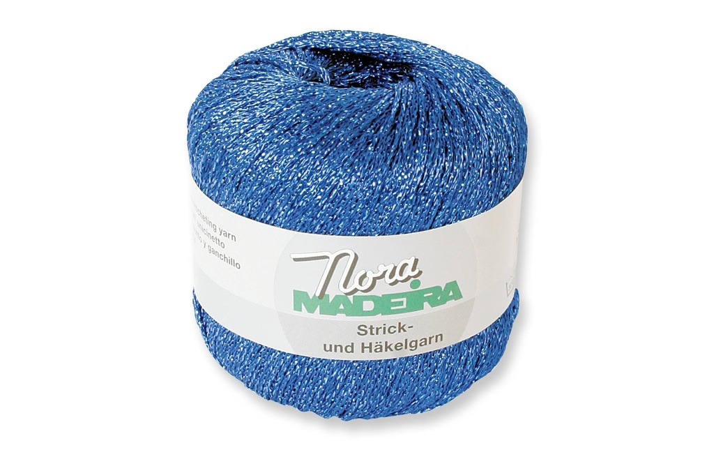 Madeira Fil à coudre et à broder Nora 25 g Bleu foncé