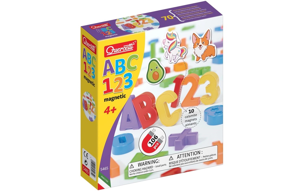 Quercetti Aimants ABC & 123