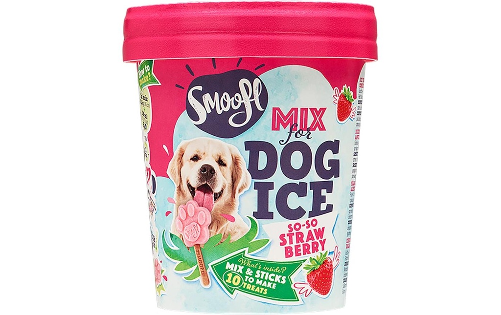 Smoofl Glace à la fraise 160 g