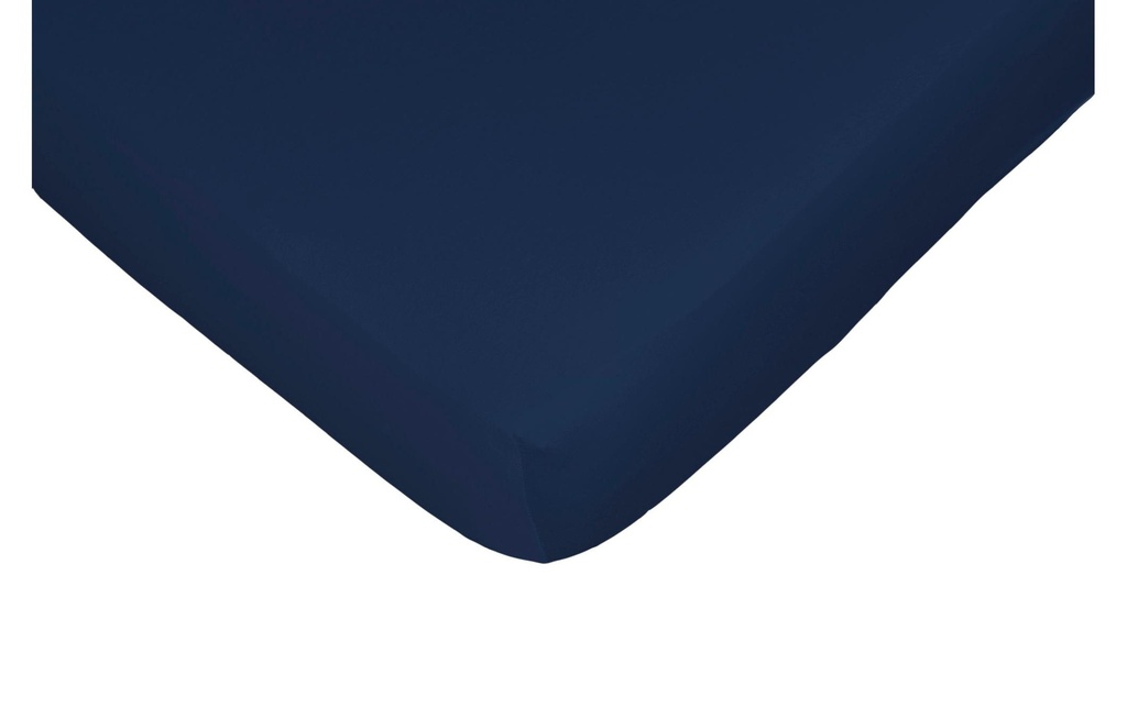 Night Fashion Drap-housse Jerry 180-200 x 200 cm, bleu marine