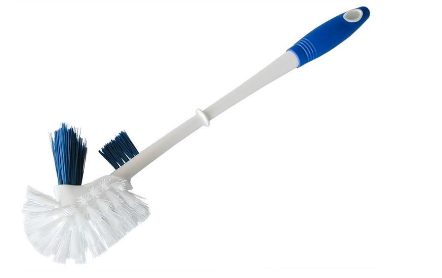 Edi Clean Brosse à toilettes Bistro Finesse Bleu-blanc