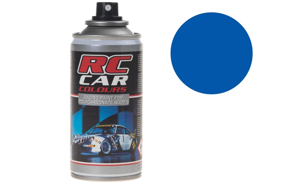 Ghiant Aérosol pour Lexan RC CAR Bleu néon 1014 150 ml