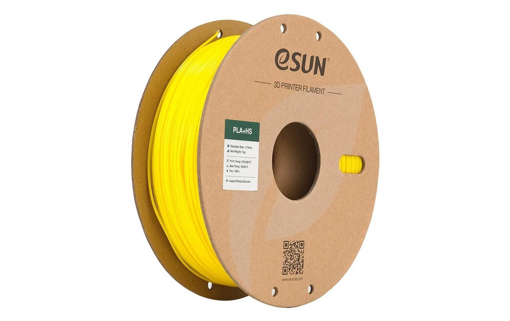 eSun Filament PLA+ HS Jaune 1.75 mm 1 kg