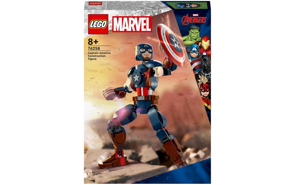 LEGO® Marvel Figurine de construction Captain America 76258