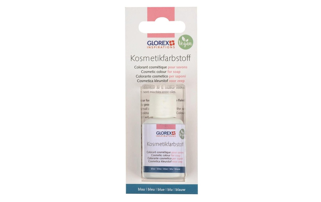 Glorex Colorant cosmétique 20 ml, Bleu