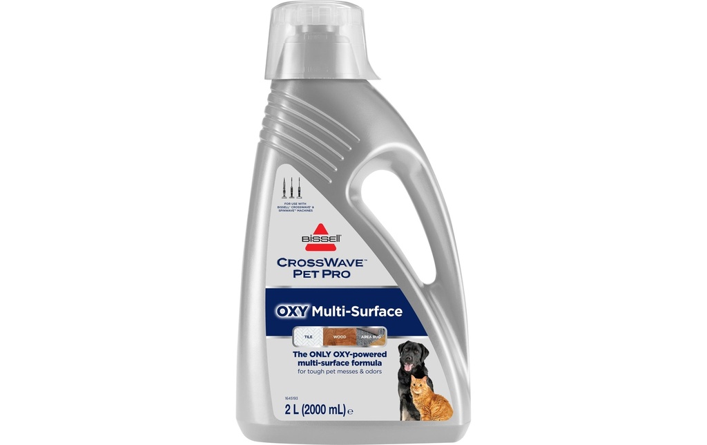 BISSELL Nettoyant pour sol CrossWave Pet Pro Oxy 2 l
