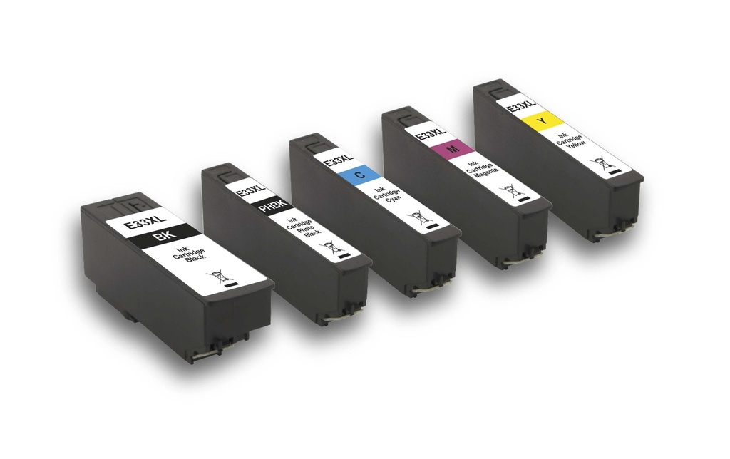 Peach Kits d’encre Epson T3357 C, M, Y, 2x BK