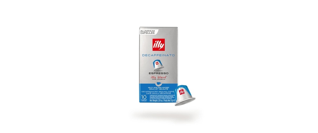 Illy Capsules de café Decaf Espresso 10 pièces