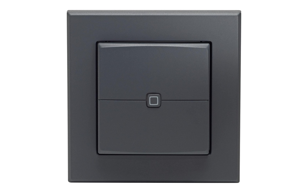 Homematic IP Bouton-poussoir mural double Anthracite