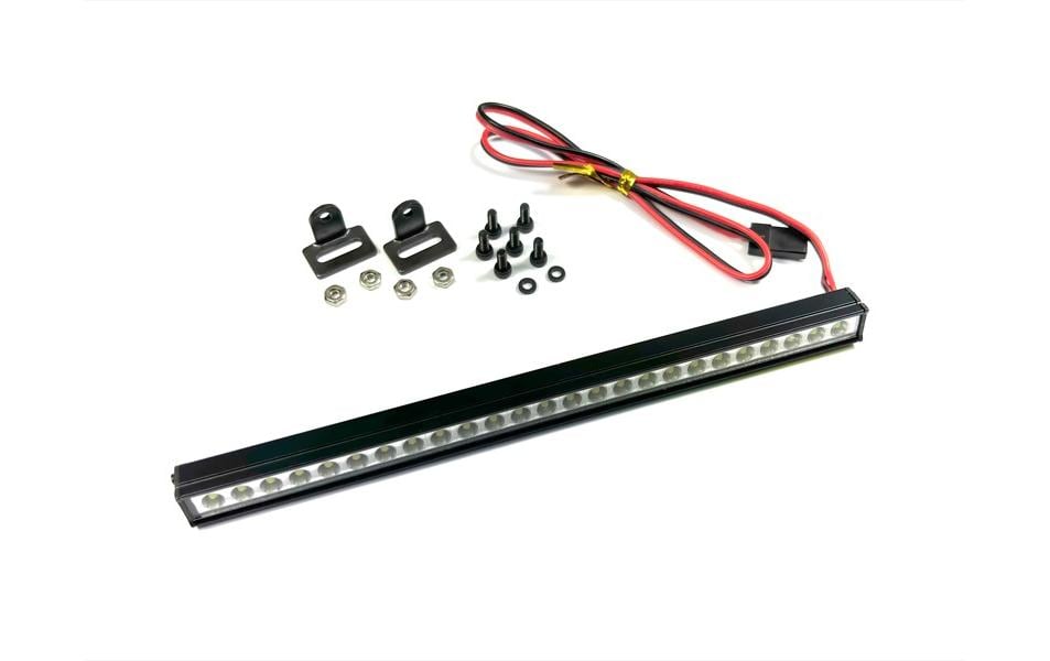 Absima Barre lumineuse LED 1:10/1:8 en métal 155 mm