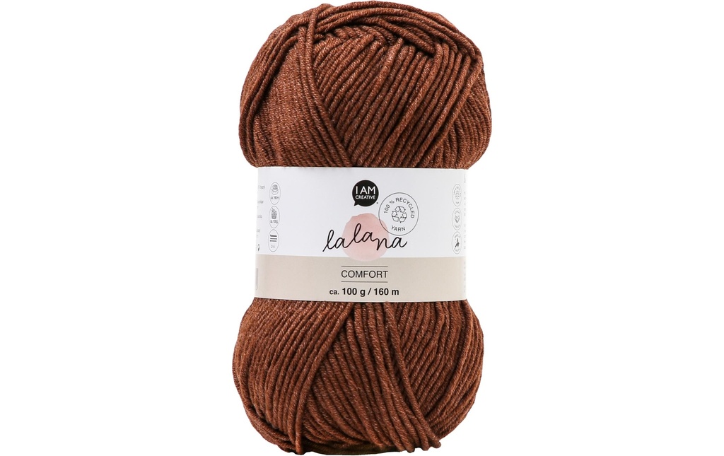 lalana Laine Comfort 100 g, Brun