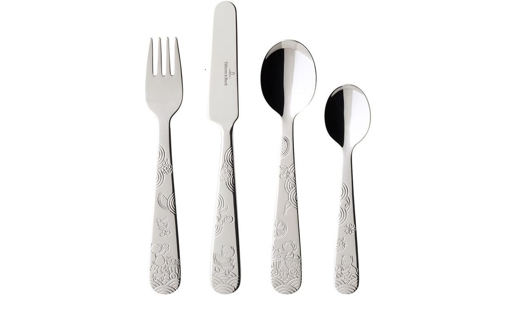 Villeroy & Boch Service de table pour enfants Hungry as a Bear 4 pièces