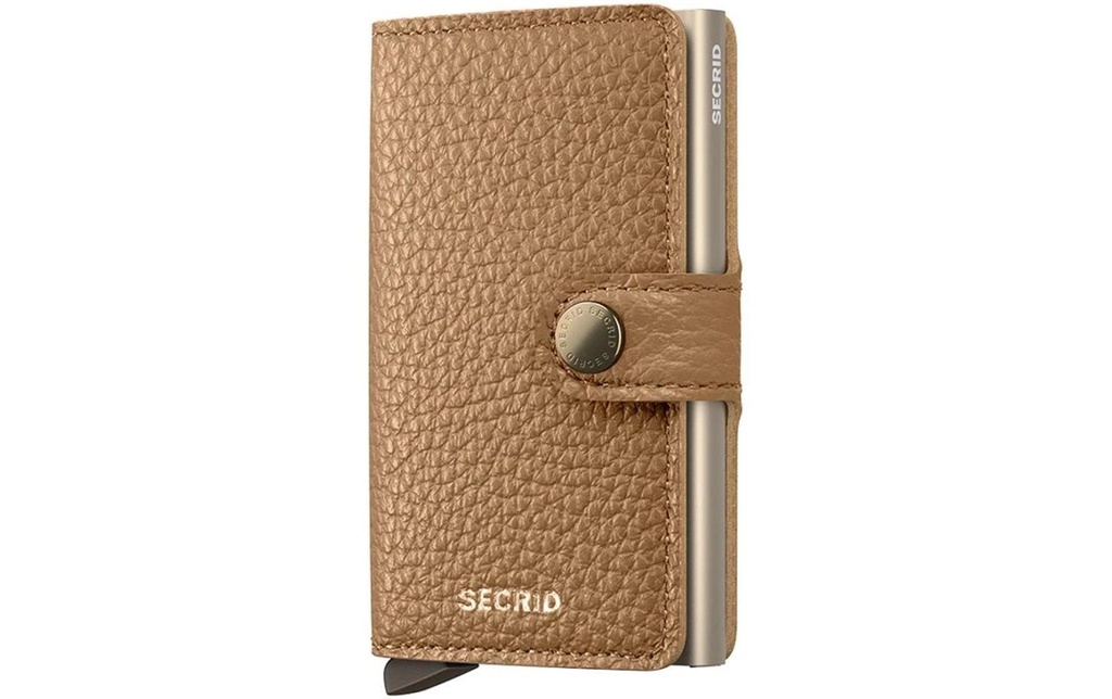 SECRID Portefeuille Mini portefeuille Galet Cappuccino
