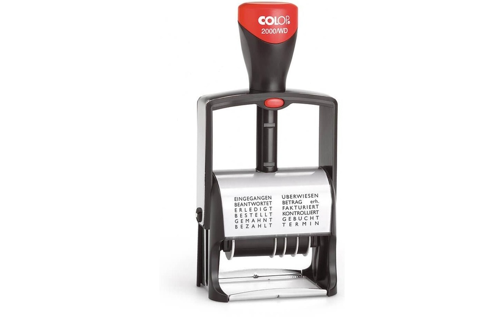 Colop Tampons dateurs et de mots 2000WD Noir