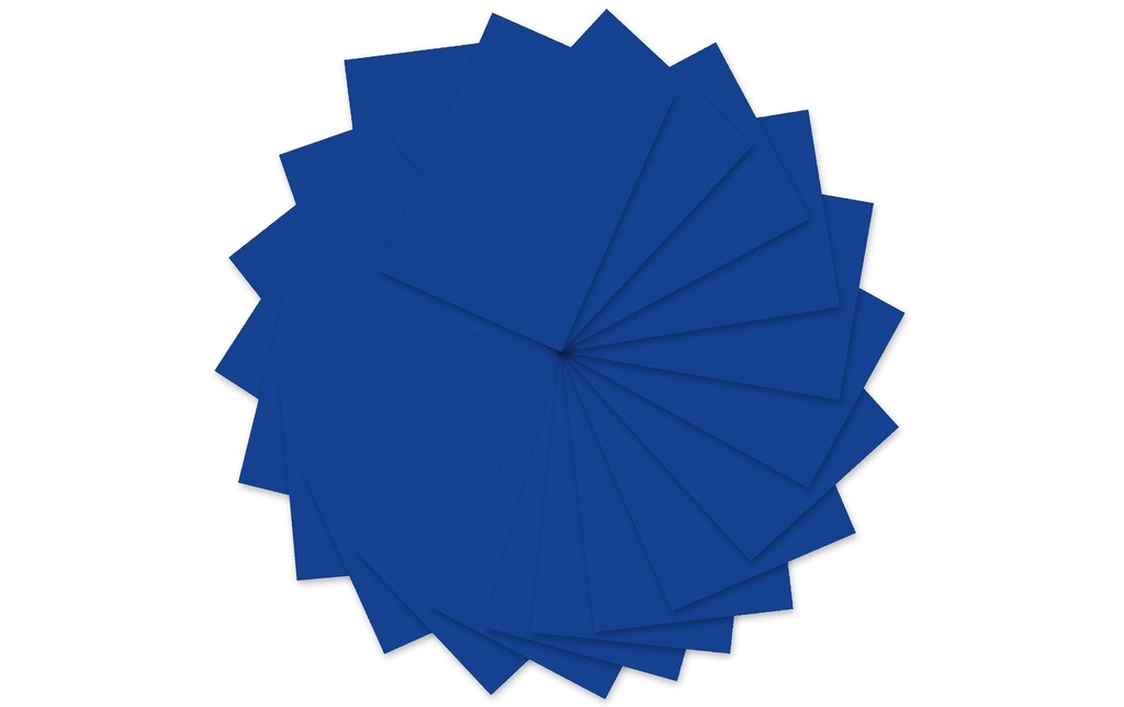 URSUS Papier coloré A4, 130 g/m², 100 feuilles, bleu royal