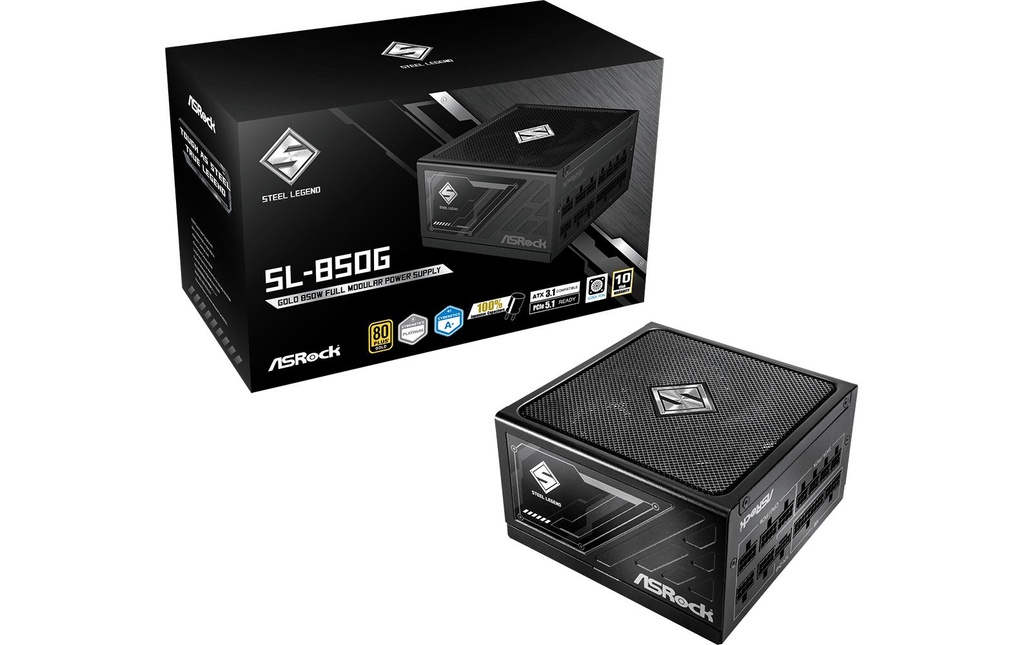 ASRock Bloc d’alimentation Steel Legend SL-850G 850 W