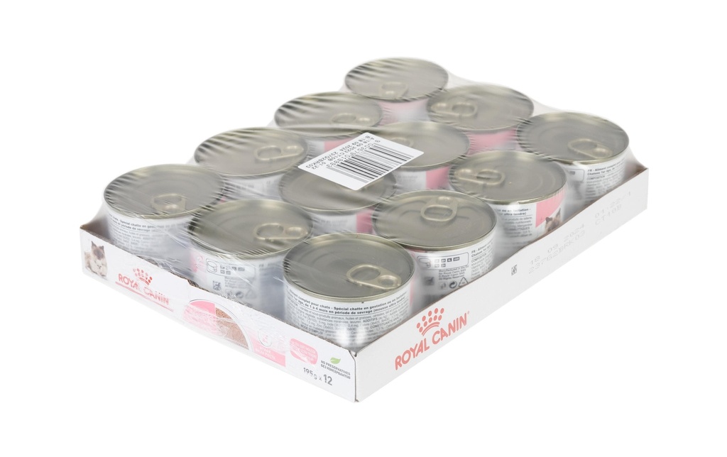 Royal Canin Alimentation humide Mother & Babycat Mousse, 12 x 190 g