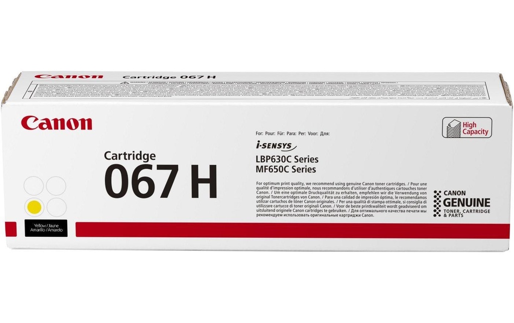 [433051003] CANON Canon toner 067H yellow