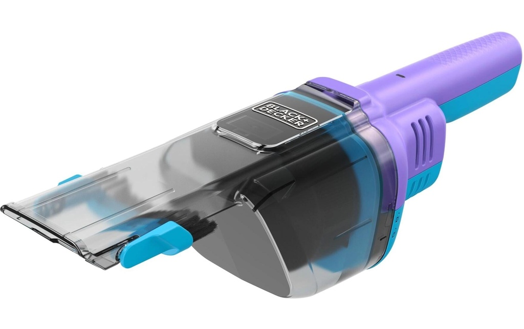 BLACK+DECKER Aspirateur à main sans fil NVD220BP-QW Violet/Bleu clair