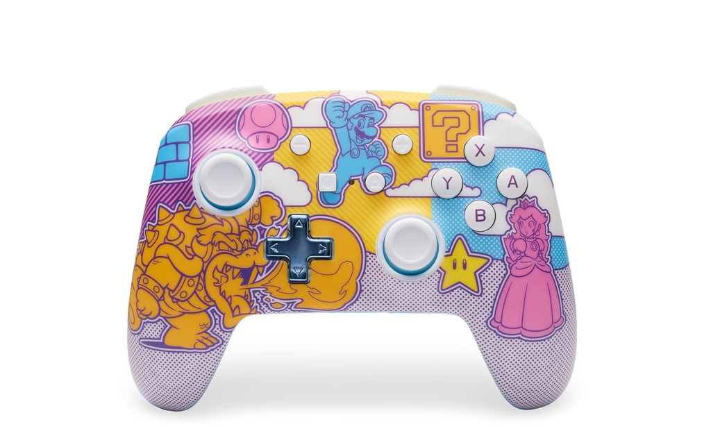 Power A Enhanced Wireless Controller Mushroom Kingdom