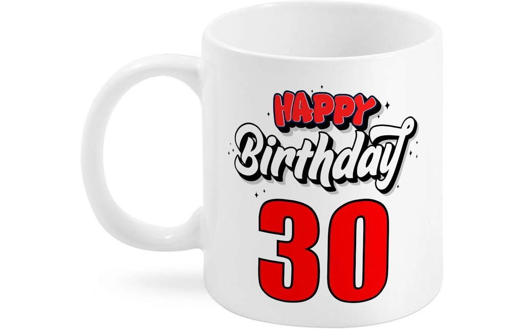 Trendcompany Tasse 30e anniversaire