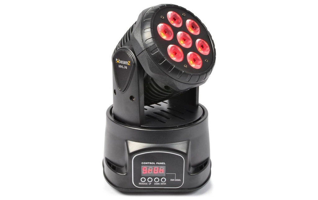 BeamZ Tête mobile MHL74 Black