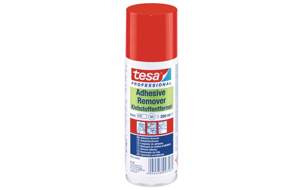 tesa Dissolvant d’adhésif 200 ml, Taupe