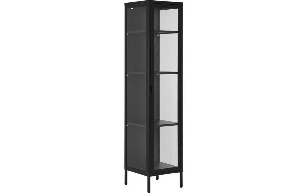 House Nordic Vitrine Brisbane 180 x 40 cm, Noir
