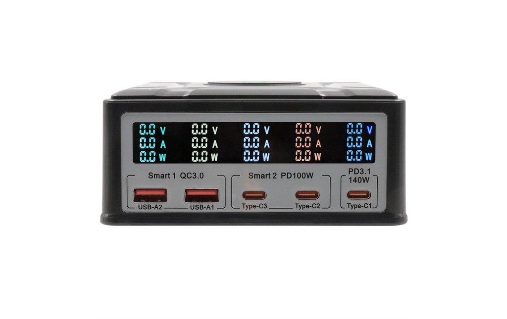 Exsys Station de recharge EX-1107 Noir
