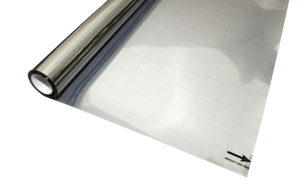 Gardinia Film de fenêtre Protection contre les UV 67.5 x 150 cm, argent