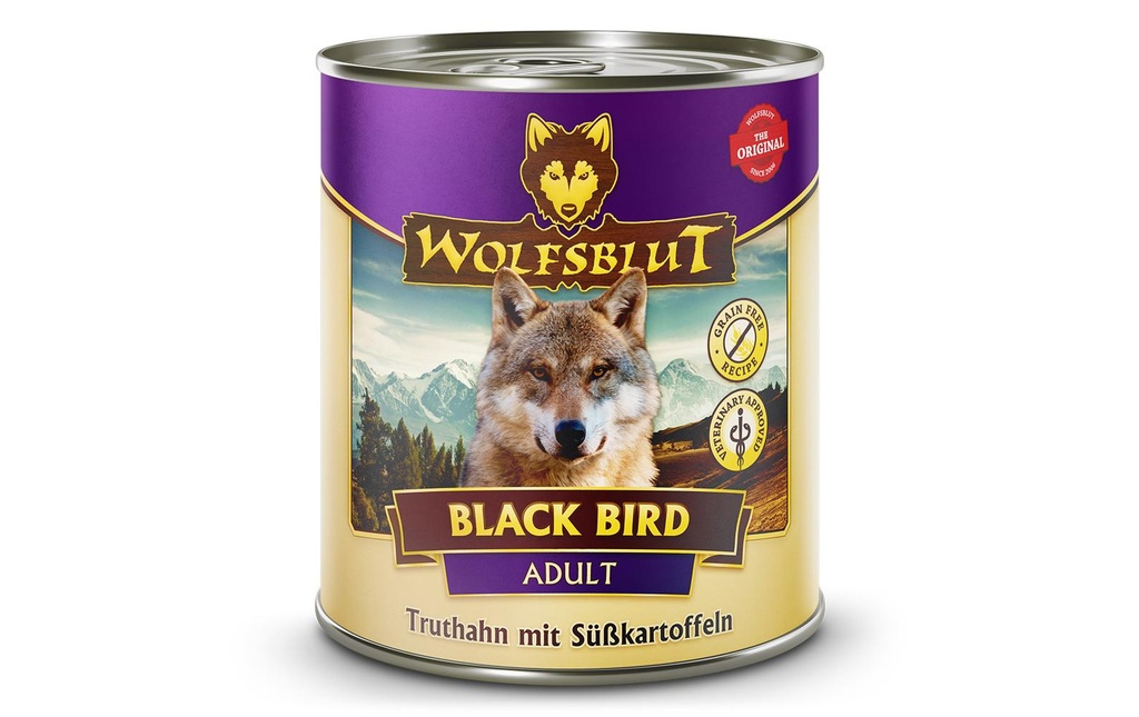 Wolfsblut Alimentation humide Dog Black Bird, 800 g